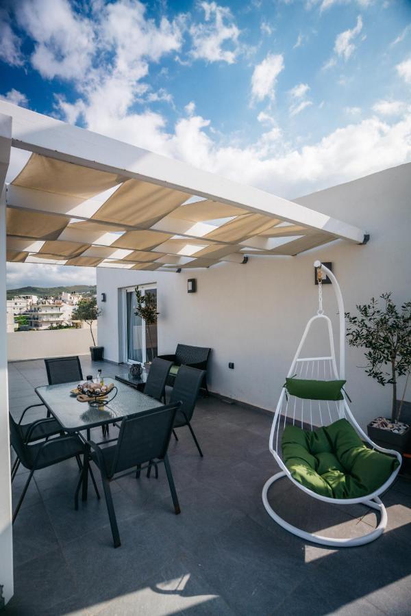 Home Sweet Home - Big Balcony With Great View Kíssamos Esterno foto