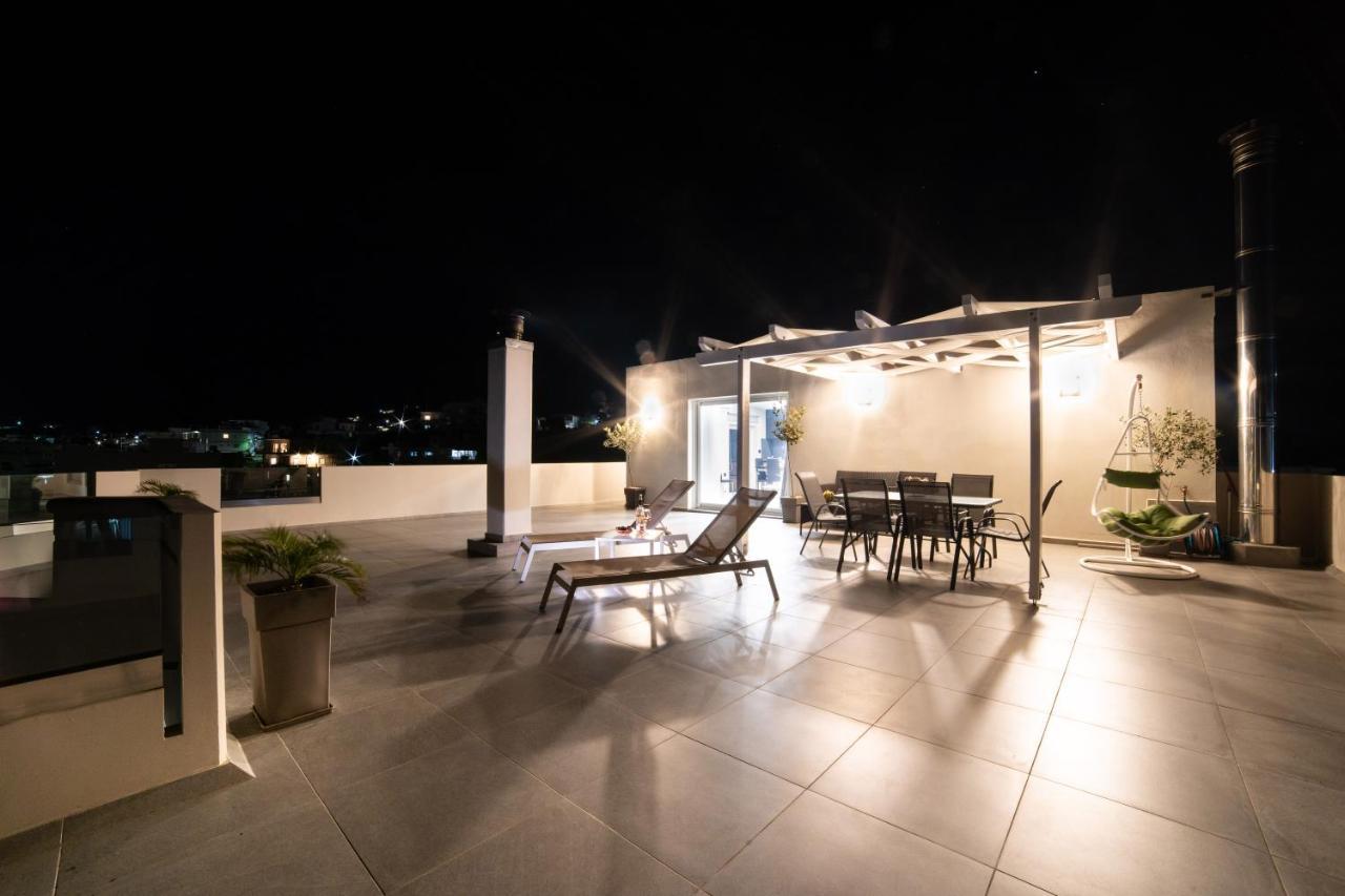 Home Sweet Home - Big Balcony With Great View Kíssamos Esterno foto