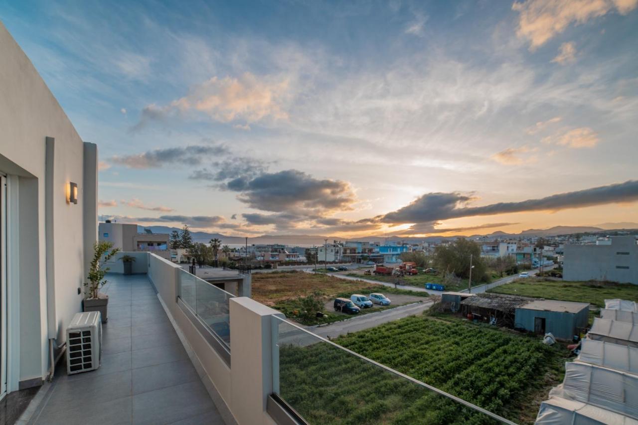 Home Sweet Home - Big Balcony With Great View Kíssamos Esterno foto
