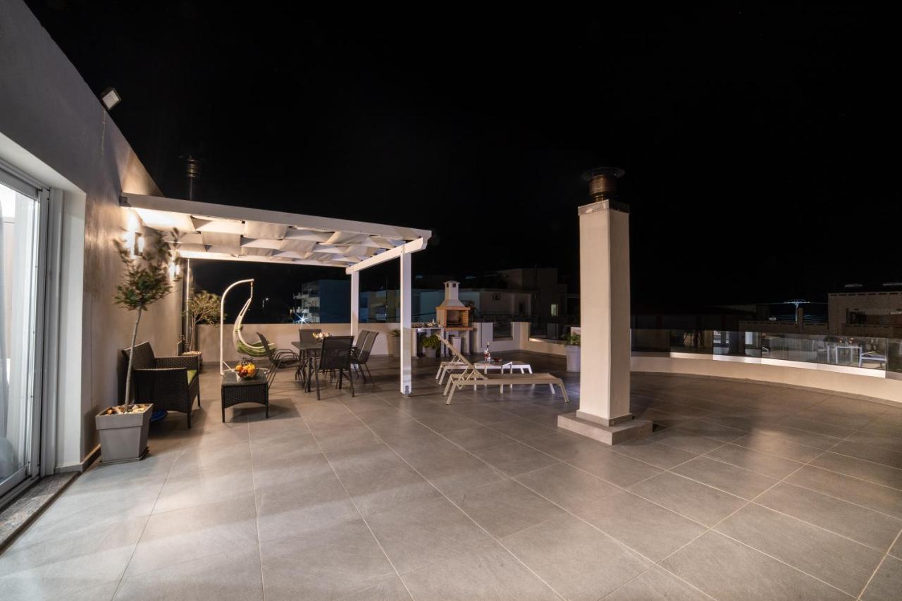 Home Sweet Home - Big Balcony With Great View Kíssamos Esterno foto