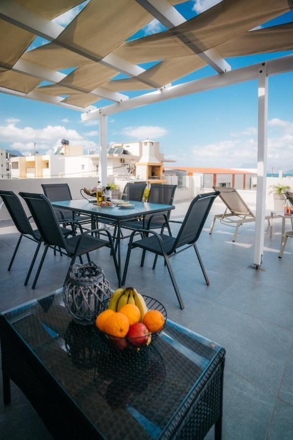 Home Sweet Home - Big Balcony With Great View Kíssamos Esterno foto