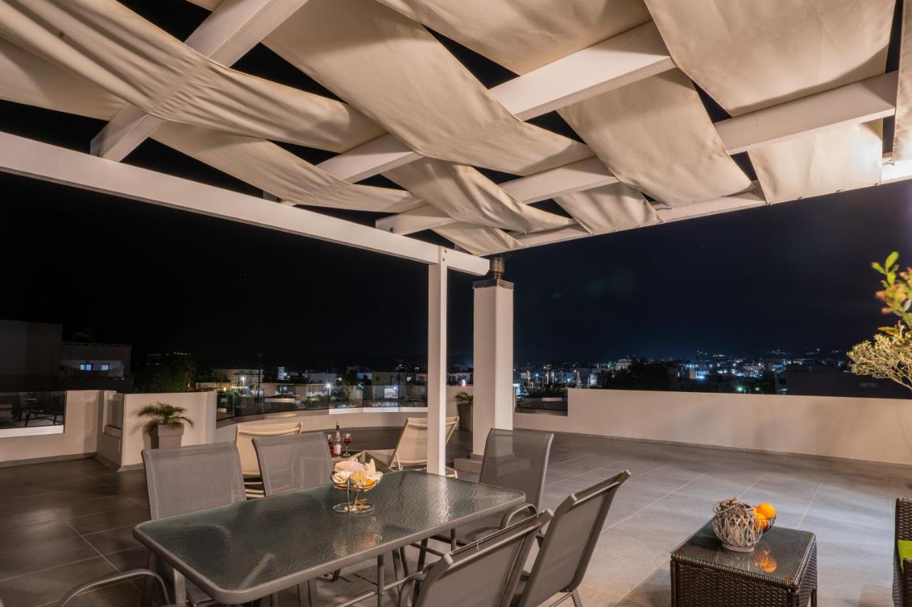 Home Sweet Home - Big Balcony With Great View Kíssamos Esterno foto