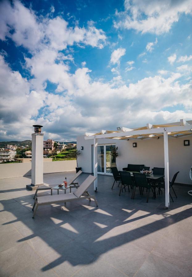 Home Sweet Home - Big Balcony With Great View Kíssamos Esterno foto